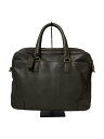 【中古】COACH◆ブリーフケース/レザー/GRY/70478【バッグ】