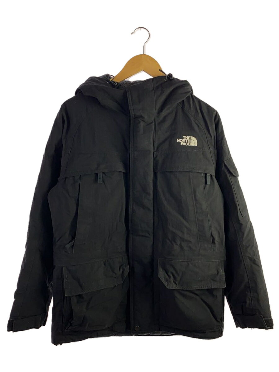 【中古】THE NORTH FACE◆ダウンジャケット/マクマードパーカ/S/ナイロン/BLK/ND ...