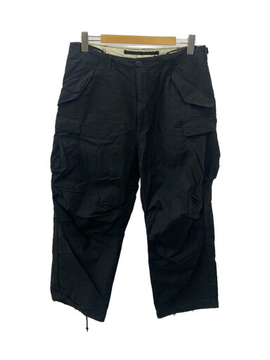 【中古】WAIPER◆カーゴパンツ/M/コットン/BLK/23WP111【メンズウェア】 【中古】WAIPER◆カーゴパンツ/M/コットン/BLK/23WP111【メンズウェア】