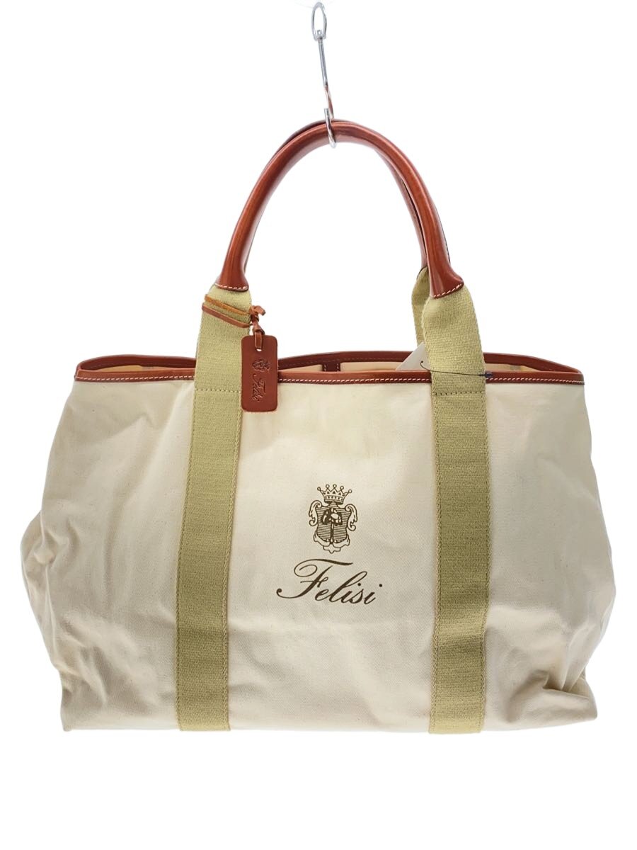 【中古】Felisi◆トートバッグ/キャンバス/17-72【バッグ】