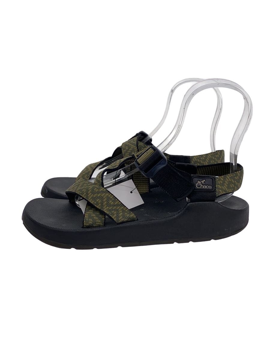 【中古】CHACO◆サンダル/US8/GRN【シューズ】