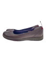 【中古】MERRELL◆フラットパンプス/M/BRW/レザー【シューズ】