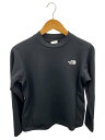 【中古】THE NORTH FACE◆ALTIME HOT CREW_オルタイムホットクルー/L/ポリエステル/BLK/無地【レディースウェア】