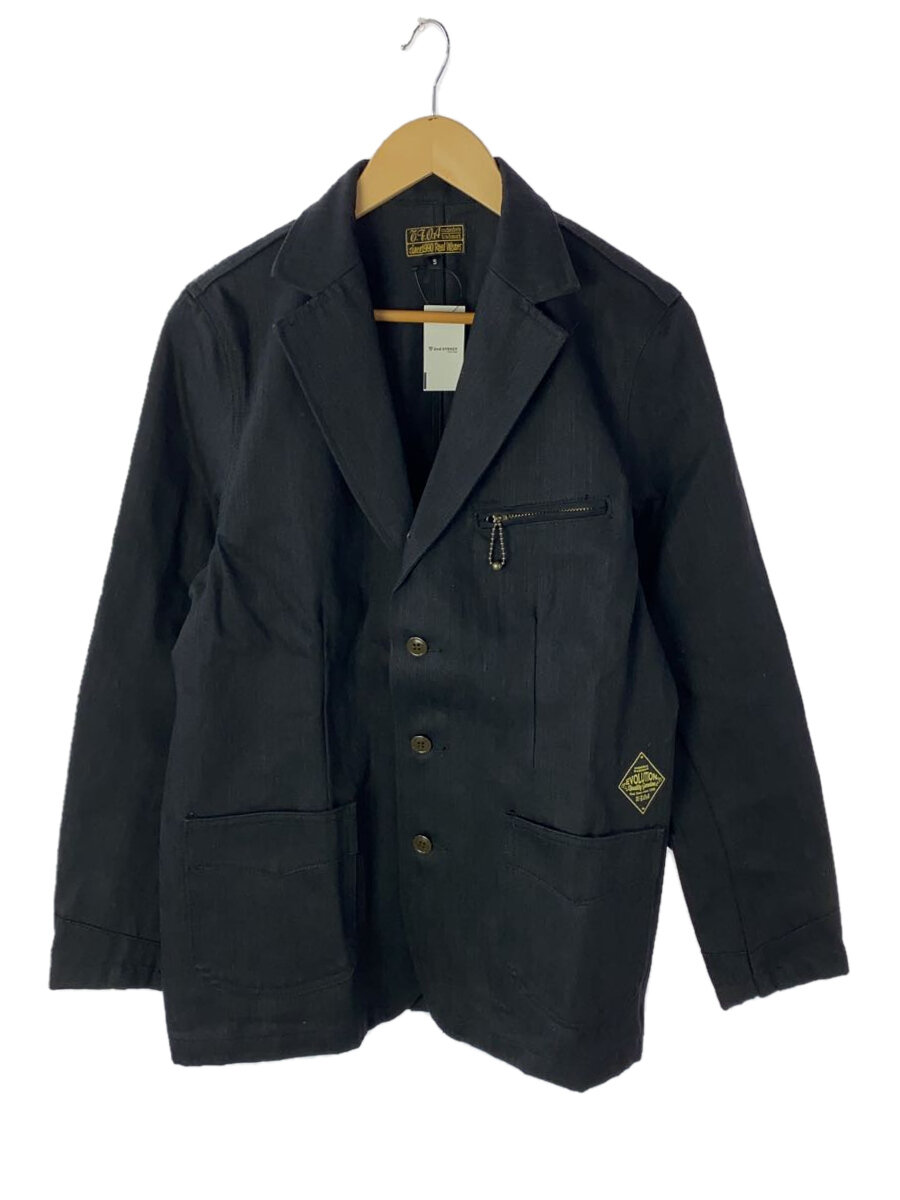 【中古】T.F.A.O/REAL WORKS/テーラードジャケット/5/コットン/BLK【メンズウェア】