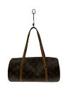 【中古】LOUIS VUITTON◆2)パピヨン26_モノグラム・キャンバス_BRW/PVC/BRW【バッグ】