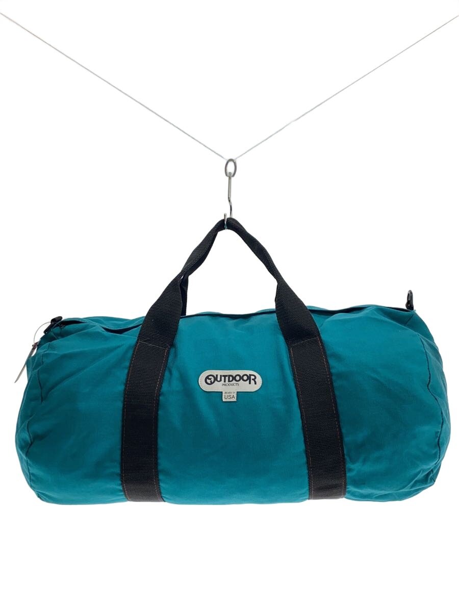 【中古】OUTDOOR PRODUCTS◆USA製/ボストンバッグ/--/GRN/無地【バッグ】