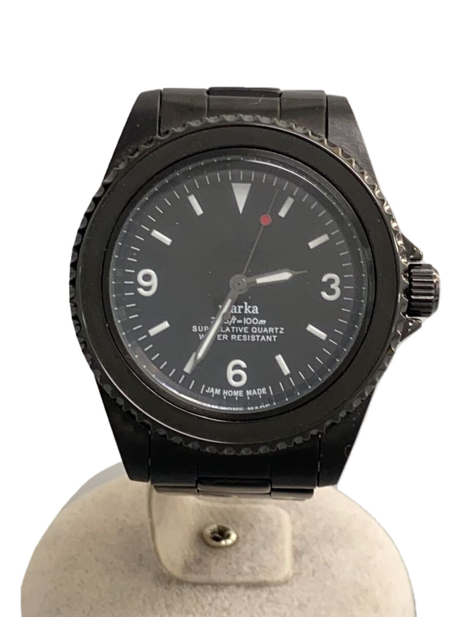 【中古】marka◆DIVERS WATCH/クォーツ腕時計/アナログ/BLK/BLK/M15C-51AC01C【服飾雑貨他】