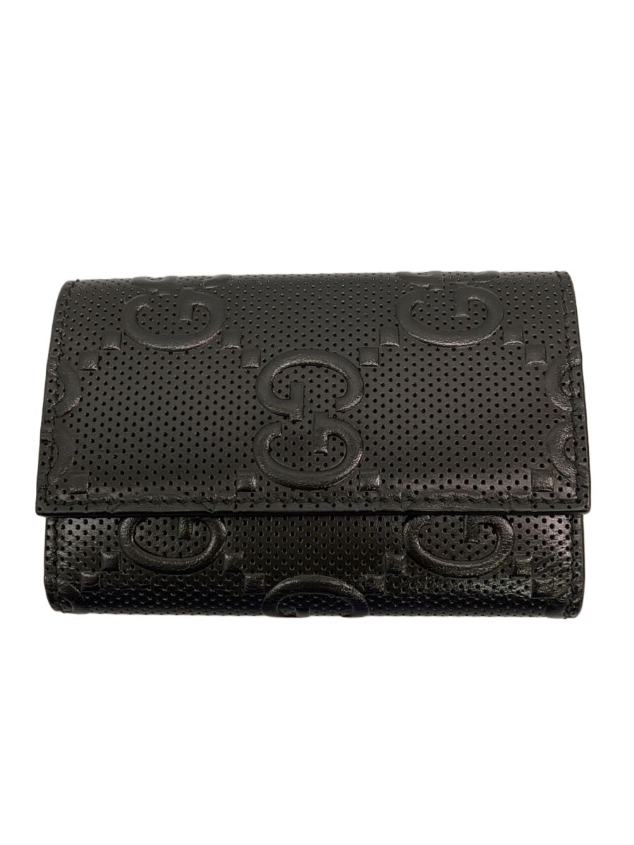 【中古】GUCCI◆キーケース/レザー/BLK/メンズ//【服飾雑貨他】