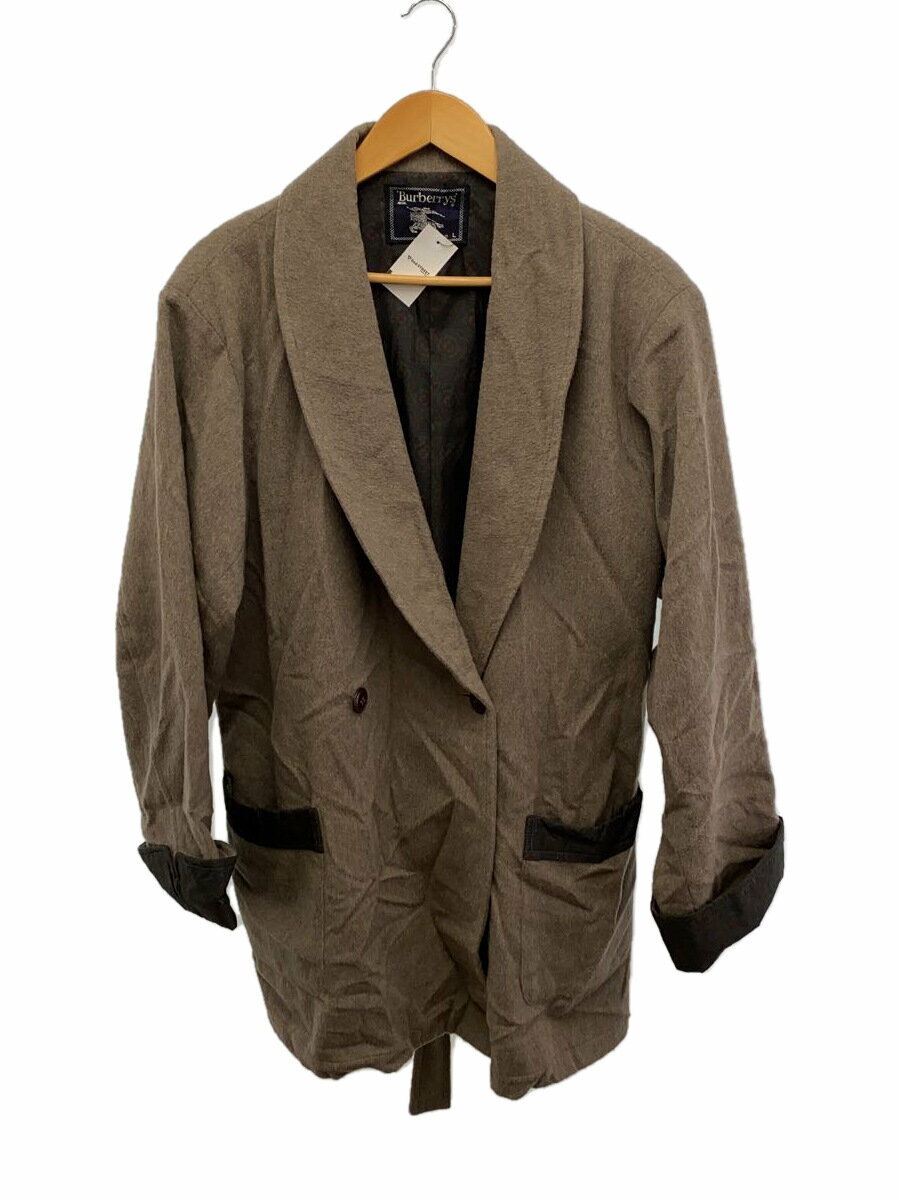 【中古】BURBERRYS◆コート/L/ウール/BEG//【メンズウェア】