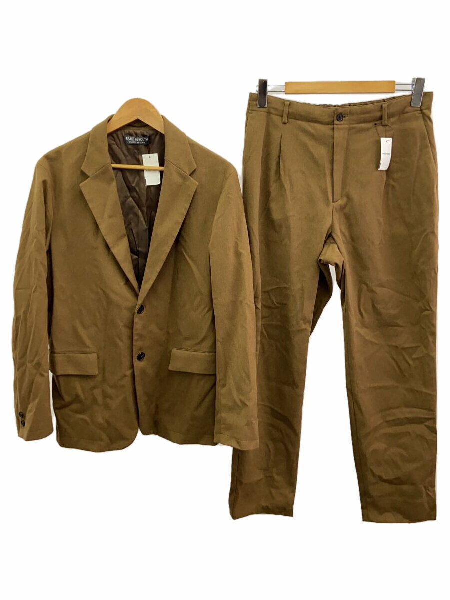 【中古】BEAUTY&YOUTH UNITED ARROWS◆セットアップ/XL/ポリエステル/CML/1222-144-1731/1214-144-8906//【メンズウェア】