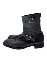 【中古】alfredo BANNISTER◆エンジニアブーツ/44/BLK【シューズ】