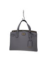 【中古】TORY BURCH◆ショルダーバッグ/--/GRY【バッグ】