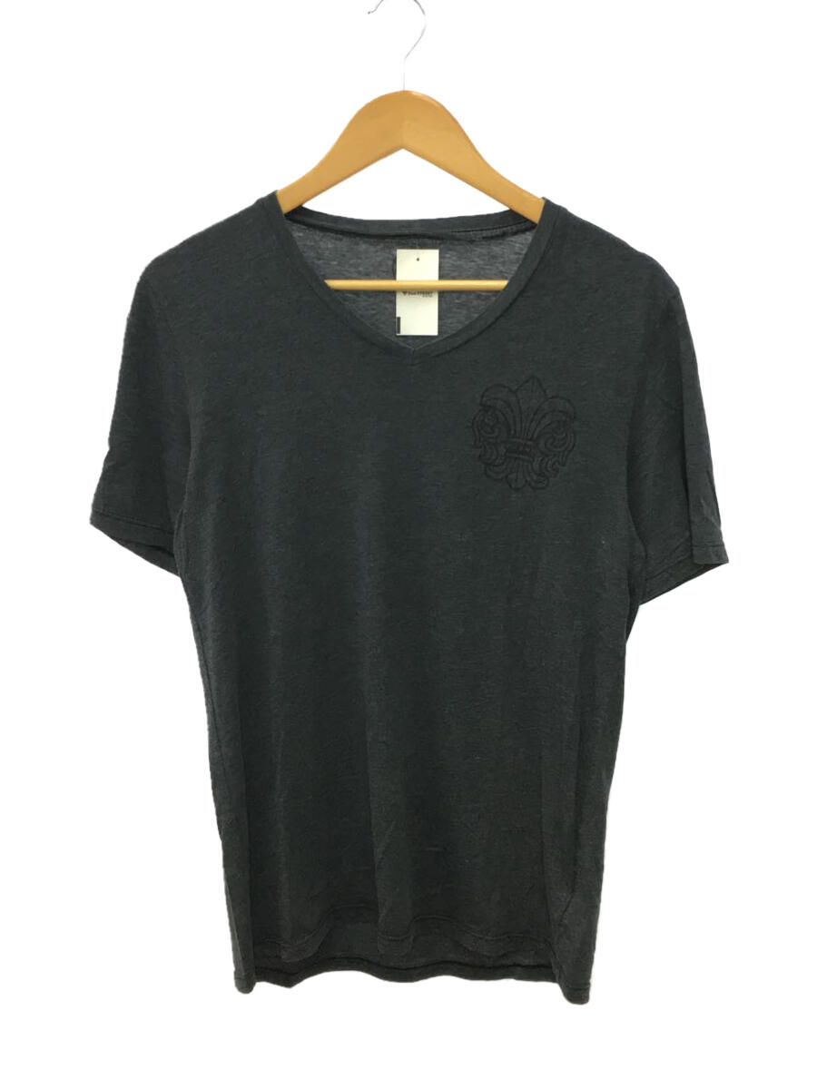 【中古】CHROME HEARTS◆Tシャツ/S/コットン/GRY/2212-