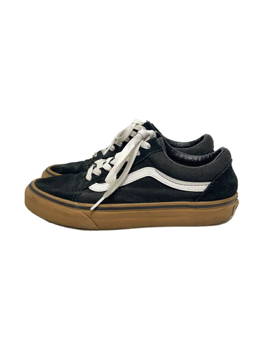 【中古】VANS◆ローカットスニーカー/24cm/ブラック/751505【シューズ】