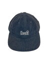 【中古】HUF◆ジェットキャップ/FREE/コーデュロイ/BLK/総柄/メンズ【服飾雑貨他】