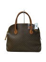 【中古】CELINE◆バッグ/レザー/BRW/無地/M94【バッグ】