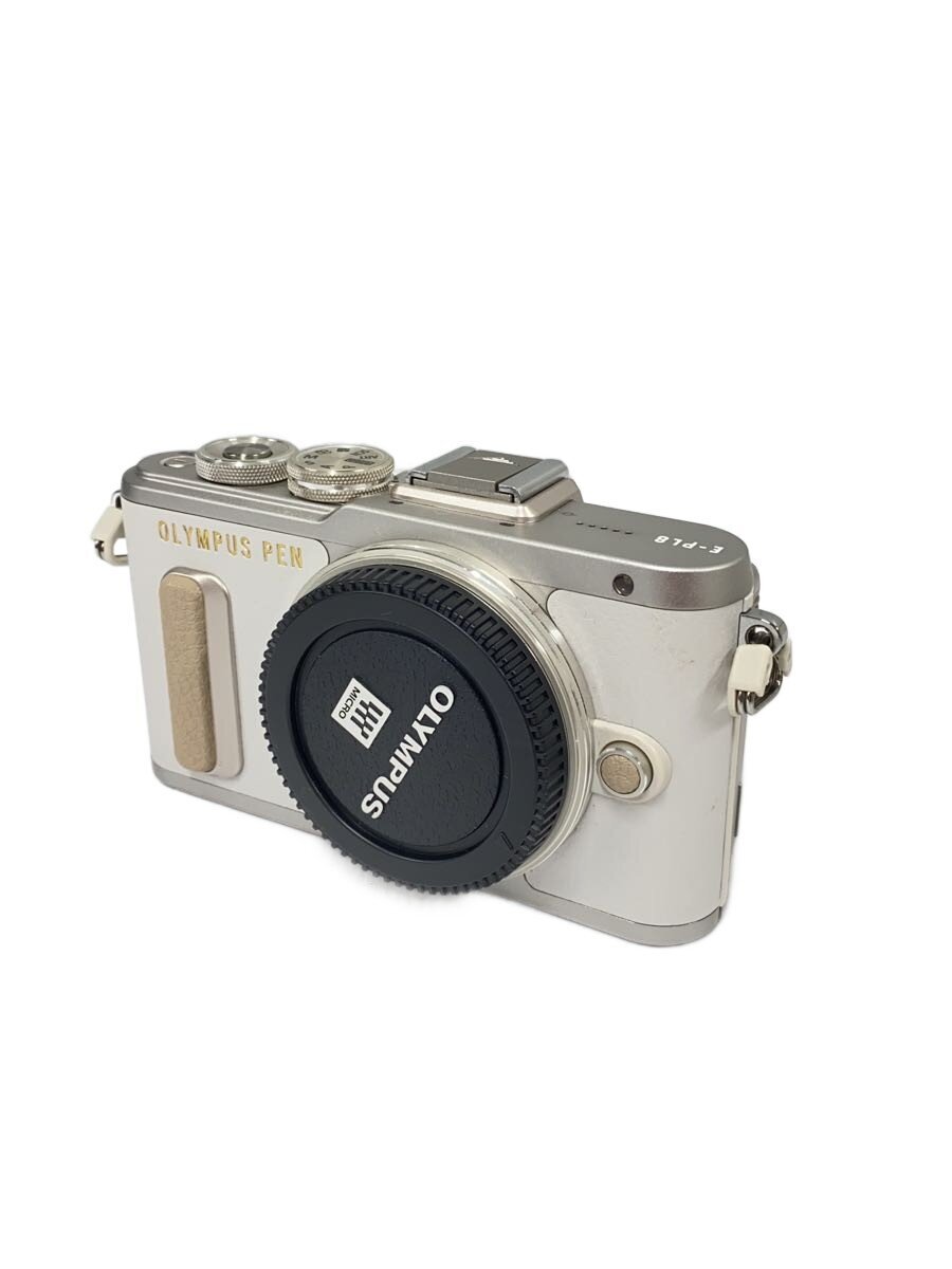 【中古】OLYMPUS◆デジタル一眼カメラ OLYMPUS PEN E-PL8 EZダブルズームキット [ホワイト]【カメラ】