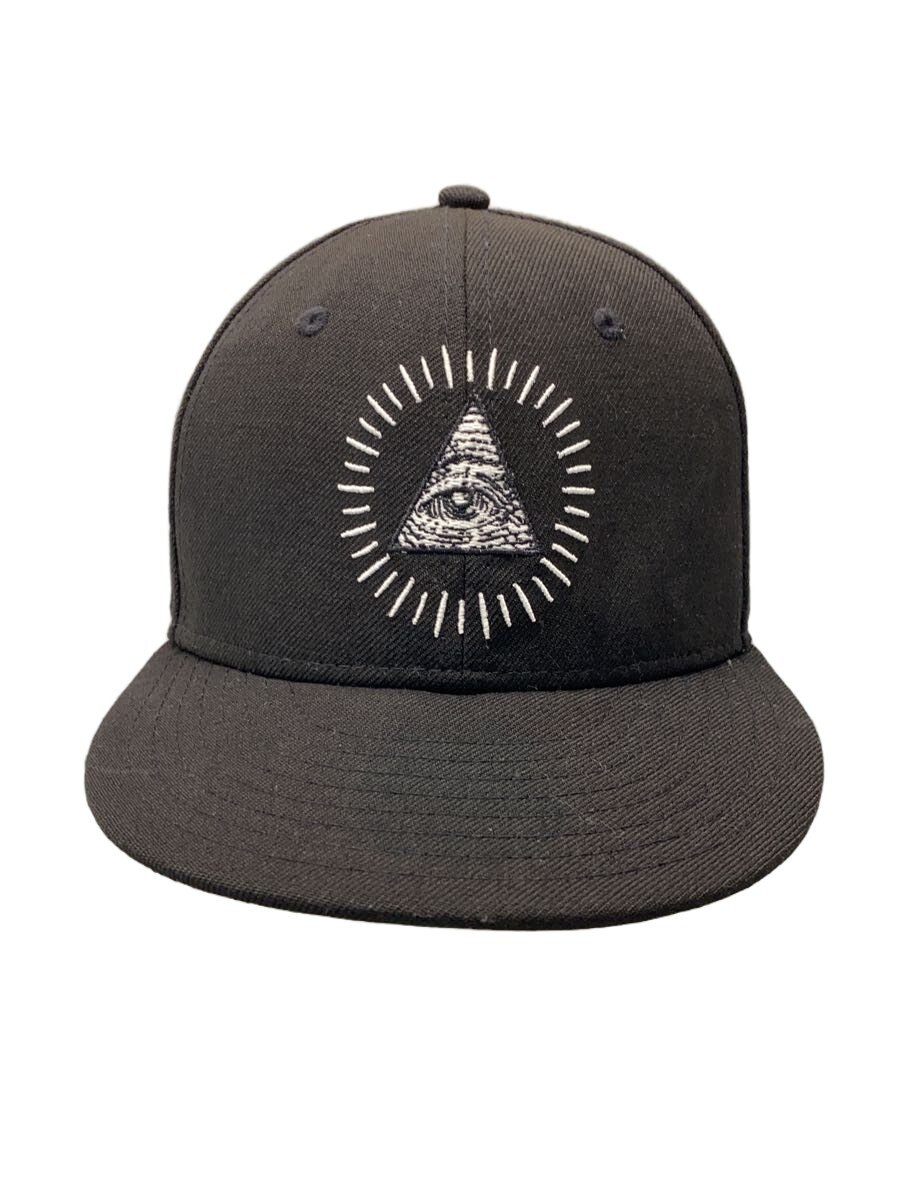 【中古】NEW ERA◆キャップ/FREE/コットン/BLK/メンズ【服飾雑貨他】(4.0)