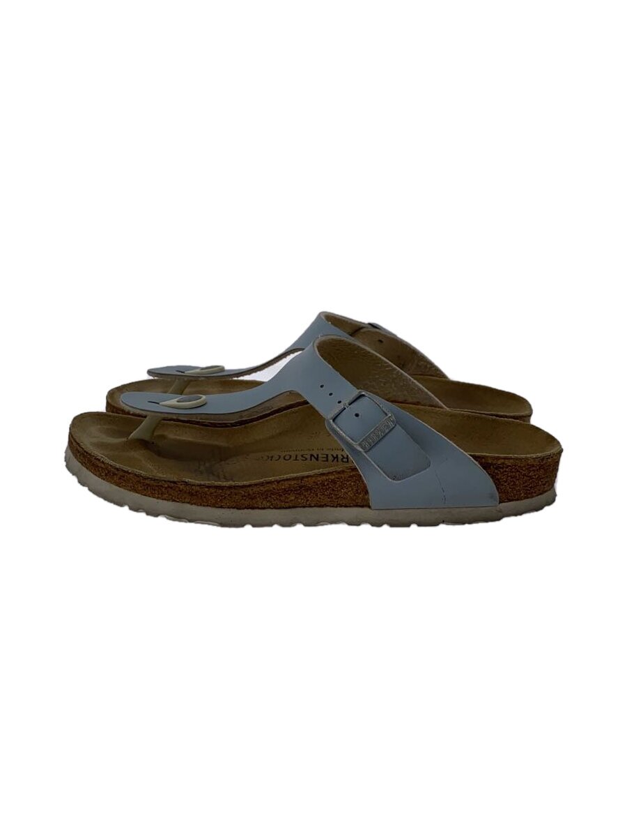 【中古】BIRKENSTOCK◆サンダル/38/BLU【シューズ】