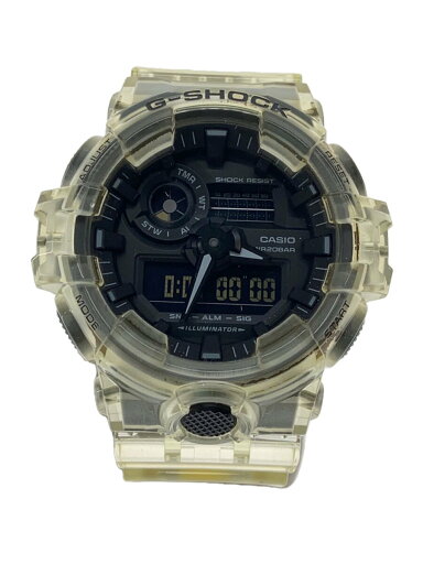 【中古】CASIO◆クォーツ腕時計_G-SHOCK/アナログ/ラバー/BLK/CLR/SS【服飾雑貨他】 【中古】CASIO◆クォーツ腕時計_G-SHOCK/アナログ/ラバー/BLK/CLR/SS【服飾雑貨他】