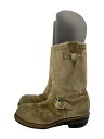 【中古】CHIPPEWA◆エンジニアブーツ/US7.5/BEG/スウェード/91456【シューズ】