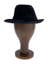 【中古】WACKO MARIA◆×東京HAT ROCKERS/ハット/XL/ウール/BLK/メンズ//【服飾雑貨他】