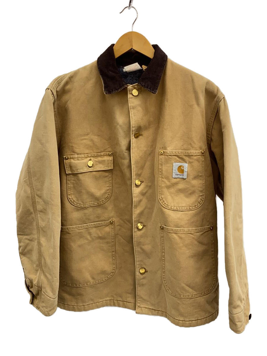 【中古】Carhartt◆80s/星タグ/USA製/カバーオール/40/コットン/CML/無地【メンズウェア】