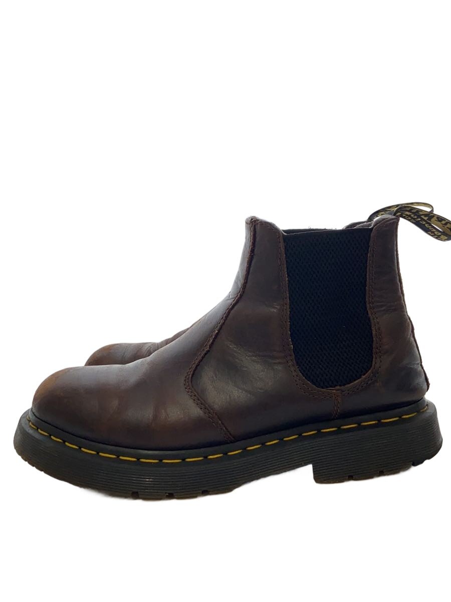 【中古】Dr.Martens◆サイドゴアブーツ/US8/BRW/24042【シューズ】