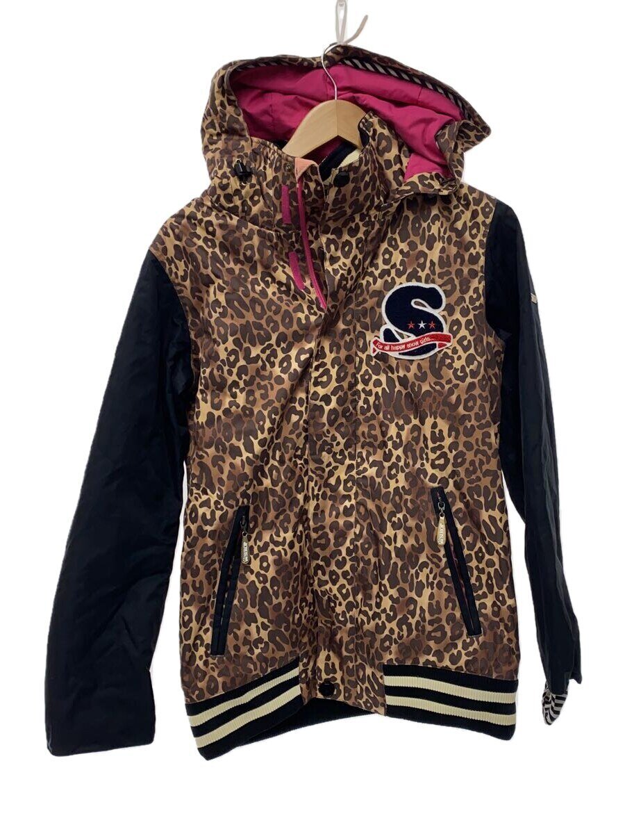 【中古】ウェアー/M/マルチカラー/SiROP/ヒョウ柄/アニマル/ピンク【スポーツ】