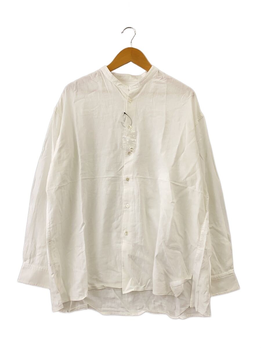 FORTUNA HOMME◆Double Linen Shirt/2/リネン/WHT/FHSH-0183//