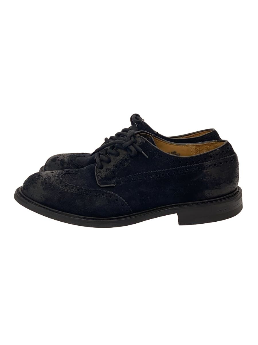 【中古】Church’s◆ドレスシューズ/--/BLK/スウェード/S462【シューズ】