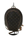 【中古】LOUIS VUITTON◆エリプスサックアド_モノグラム_BRW/PVC/BRW【バッグ】