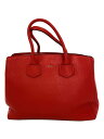 【中古】FURLA◆ハンドバッグ/レザー/RED/F7590【バッグ】