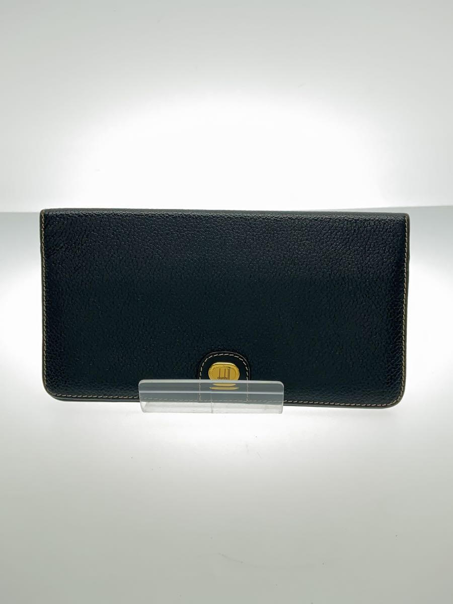 【中古】dunhill◆長財布/--/ブラック/