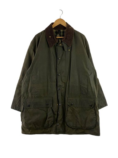 【中古】Barbour◆BORDER/94年製/3クラウン/オイルドジャケット/46/コットン/KHK/A200【メンズウェア】 【中古】Barbour◆BORDER/94年製/3クラウン/オイルドジャケット/46/コットン/KHK/A200【メンズウェア】