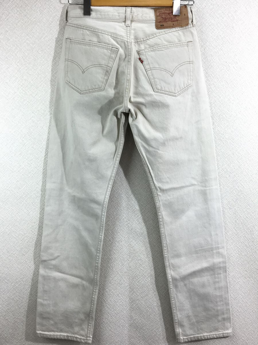 【中古】Levi’s◆スペイン製/ユーロリーバイス/501/ストレートパンツ/31/コットン/CRM//【メンズウェア】