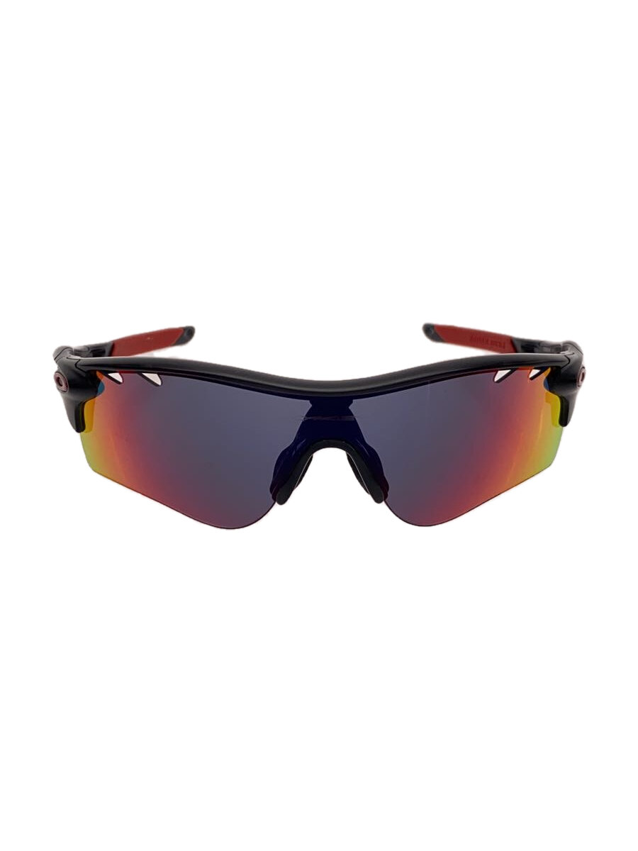 【中古】OAKLEY◆サングラス/BLK/RED/メンズ/oo9206-06【服飾雑貨他】