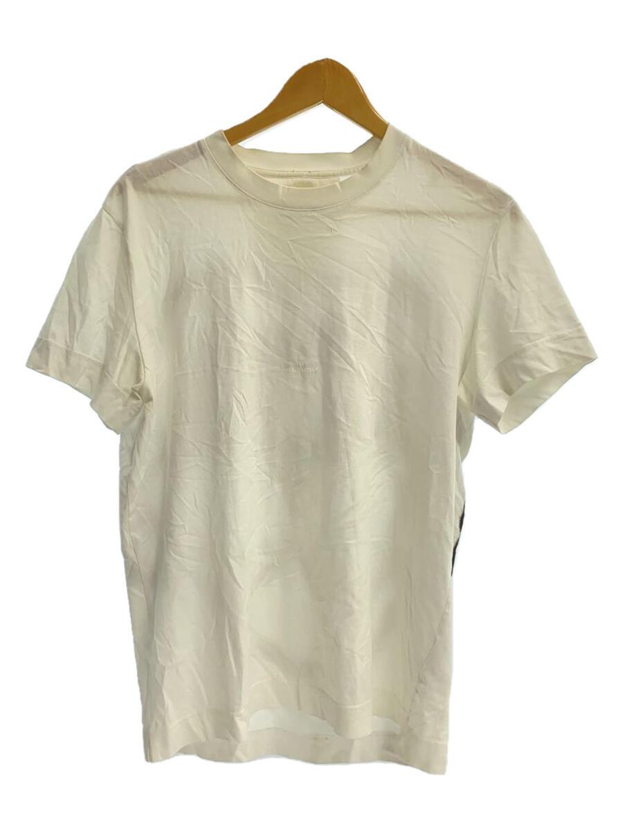 【中古】GIVENCHY◆TAG EFFECT DOG PRINT T/Tシャツ/M/コットン/WHT/BM719V3Y6B【メンズウェア】