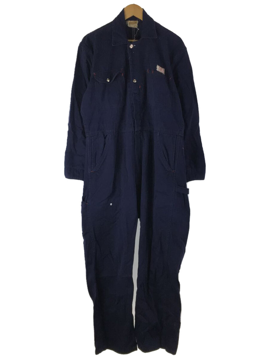 【中古】goodhues/オールインワン/44/コットン/NVY//【メンズウェア】