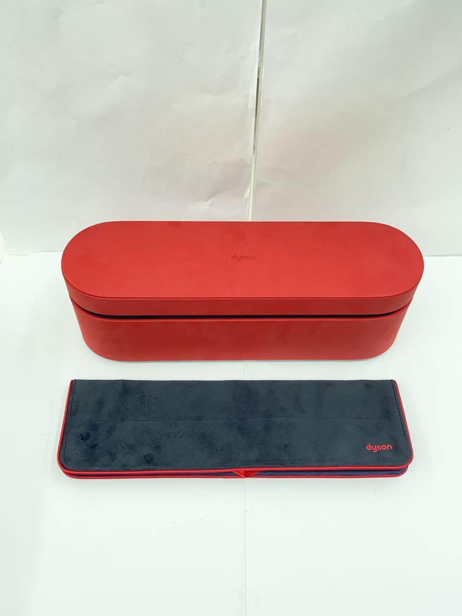 【中古】dyson◆ヘアアイロン Dyson Corrale レッド/ブライトニッケル【家電・ビジ...