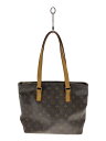 【中古】LOUIS VUITTON◆カバ・ピアノ_モノグラム・キャンバス_BRW/PVC/BRW【バッグ】