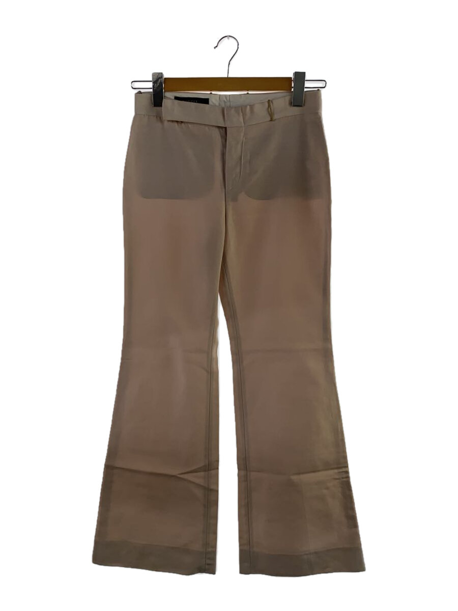 【中古】GUCCI◆ブーツカットパンツ/38/ナイロン/PNK/無地/201-0803-1873【メンズウェア】