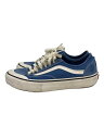 【中古】VANS◆ローカットスニーカー/25cm/BLU【シューズ】