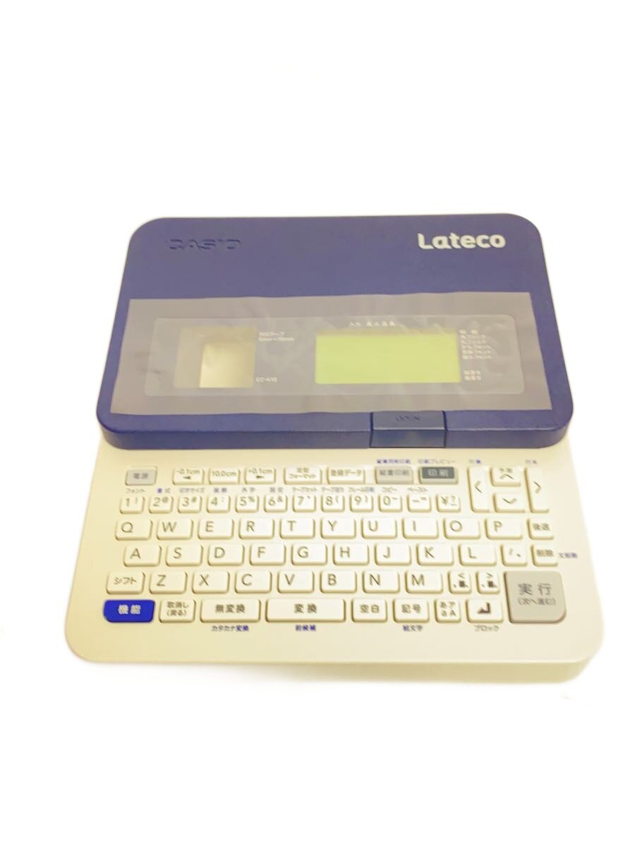 【中古】CASIO◆ラベルライター Lateco EC-K10【家電・ビジュアル・オーディオ】