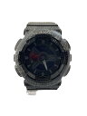 【中古】CASIO◆クォーツ腕時計・Baby-G/デジアナ/ラバー/BLK/BLK/SS【服飾雑貨他】(2)