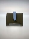 【中古】CELINE◆セリーヌ/2つ折り財布/レザー/グリーン/無地/レディース【服飾雑貨他】(4)