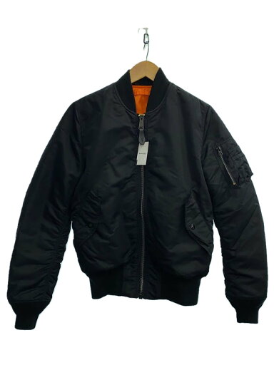 【中古】AVIREX◆フライトジャケット/M/ナイロン/BLK/無地/20004-201【メンズウェア】 【中古】AVIREX◆フライトジャケット/M/ナイロン/BLK/無地/20004-201【メンズウェア】