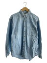 【中古】L.L.Bean◆80〜90s/カナダ製/デニムシャツ/L【メンズウェア】