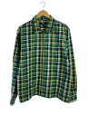 【中古】STUSSY◆長袖シャツ/M/コットン/GRN/チェック【メンズウェア】(4)