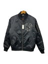 【中古】Majestic◆ブルゾン/M/ポリエステル/BLK/ll23-nyk-7f01【メンズウェア】(4)